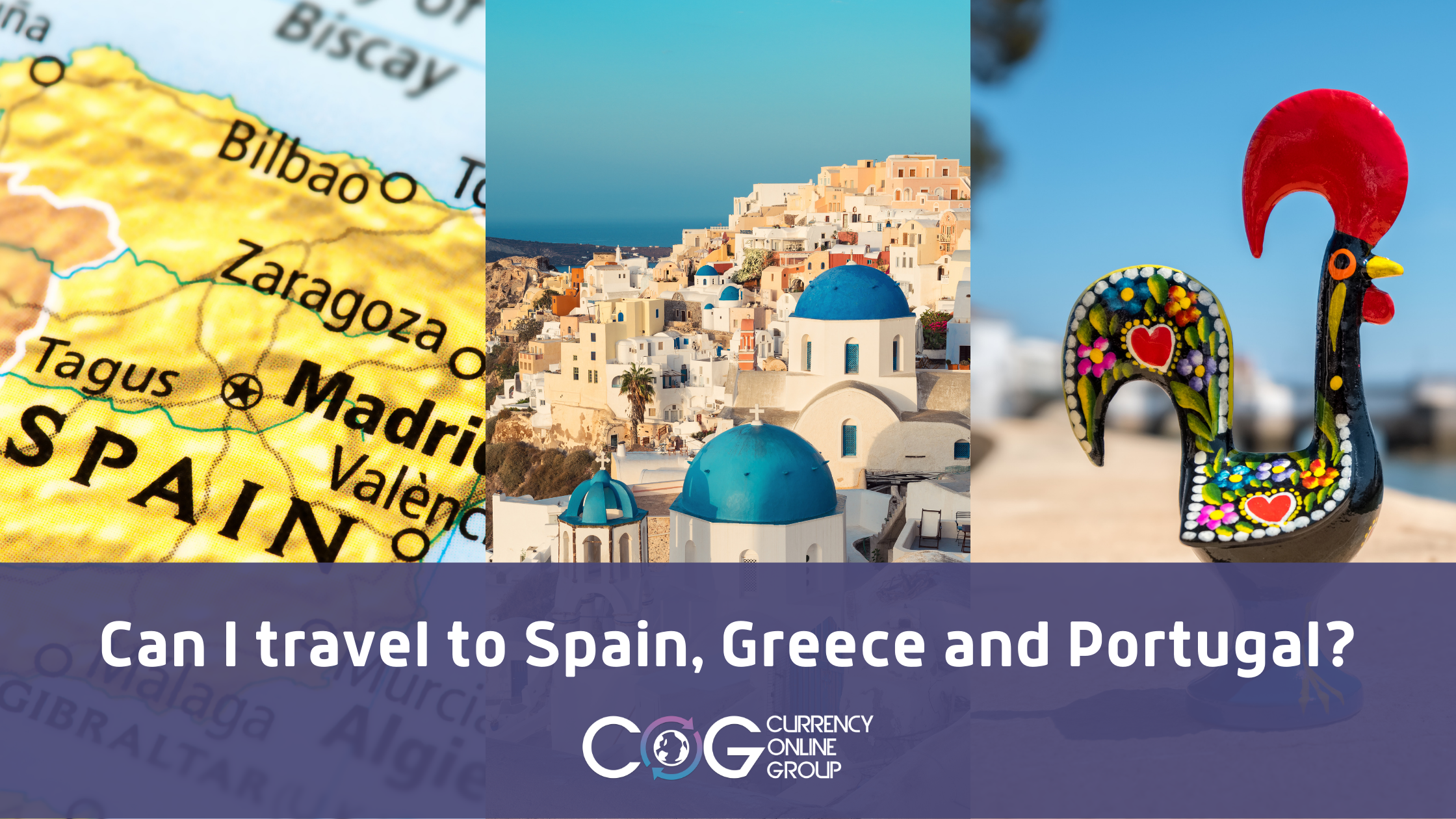 Can I travel to Spain, Greece and Portugal?
